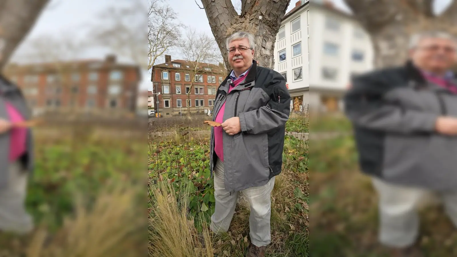 Robert Pfeifer, der Leiter des Stadtgartenamtes, verrät im Gartentipp, wieso ein etwas „unaufgeräumterer“ Garten im Winter viele Reize haben kann. (Foto: Stadt Bayreuth)