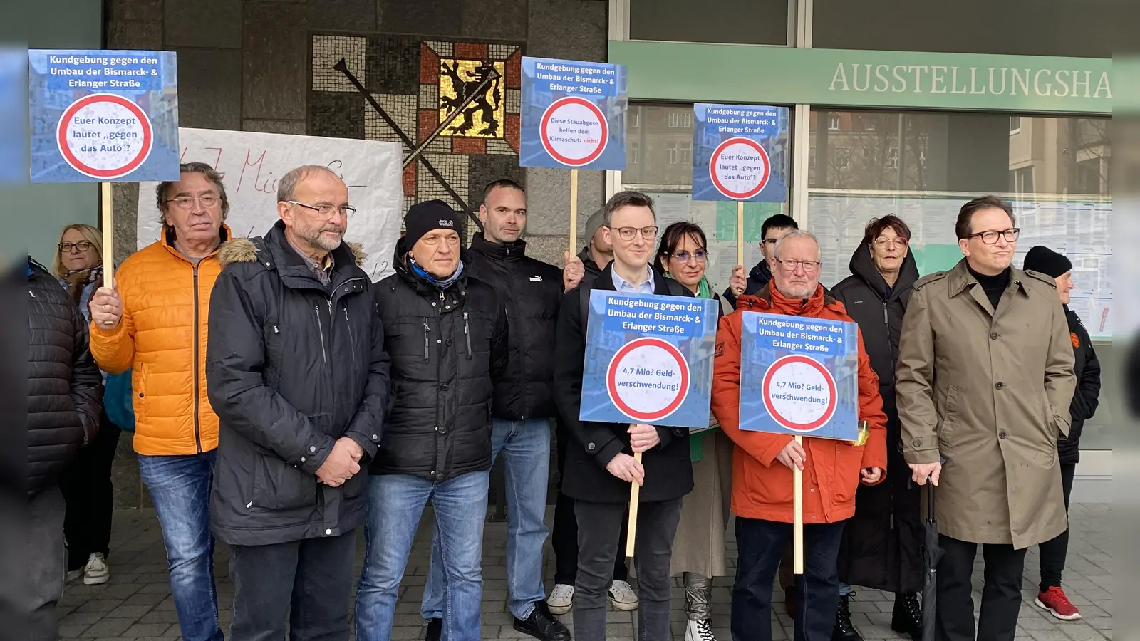 Das Thema „Umbau der Erlanger Straße und Bismarckstraße” sorgt weiterhin für viele Diskussionen.  (Foto: red )