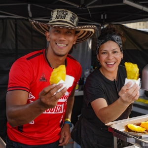 Ein kulinarisches Highlight: Das Food Truck Festival auf dem Bayreuther Volksfestplatz.  (Foto: sd)