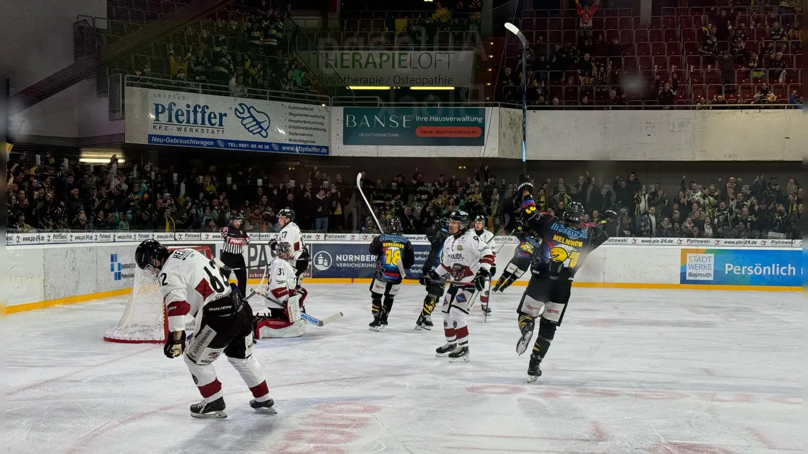 Grund zum Jubeln hatten die onesto Tigers heute gegen die EHF Passau Black Hawks. (Foto: sd)