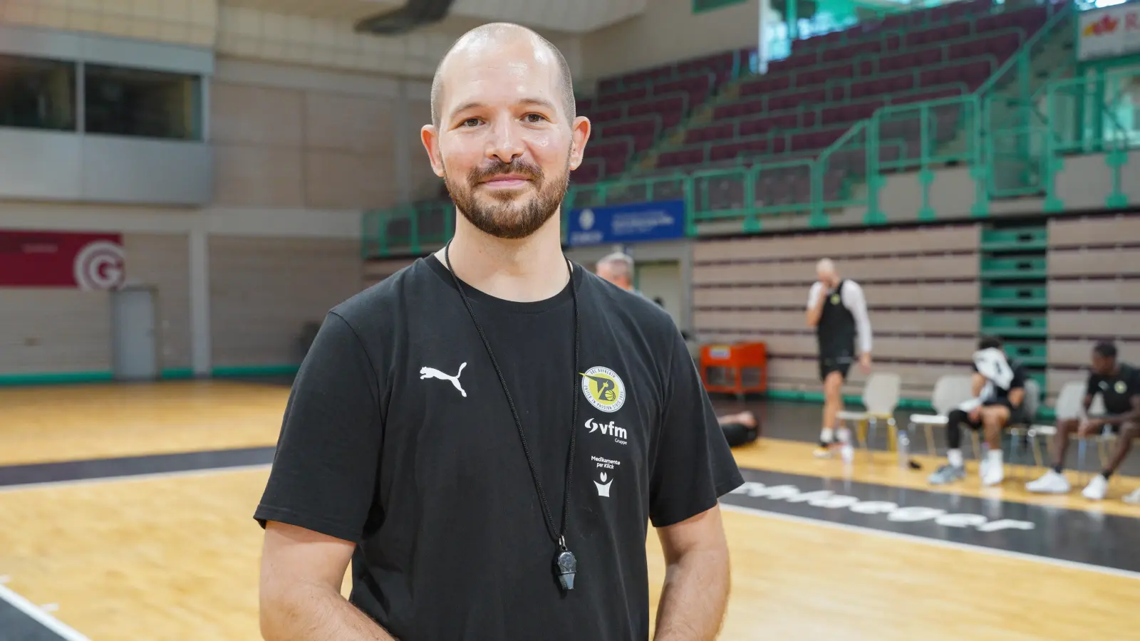 Florian Wedell, der neue Headcoach des BBC Bayreuth. (Foto: sd)