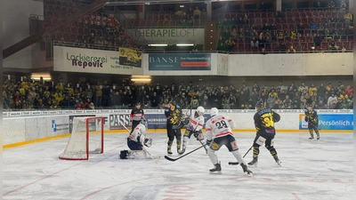 Hart umkämpft war die Partie zwischen den onesto Tigers Bayreuth und den Heilbronner Falken. (Foto: sd)