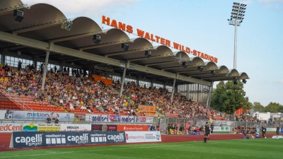 Im Falle der Einführung von Nutzungsgebühren für die Sportstätten, wie hier dem Hans-Walter-Wild-Stadion, könnten auch die Eintrittsgelder im Profisport steigen. (Foto: Archiv/sd)