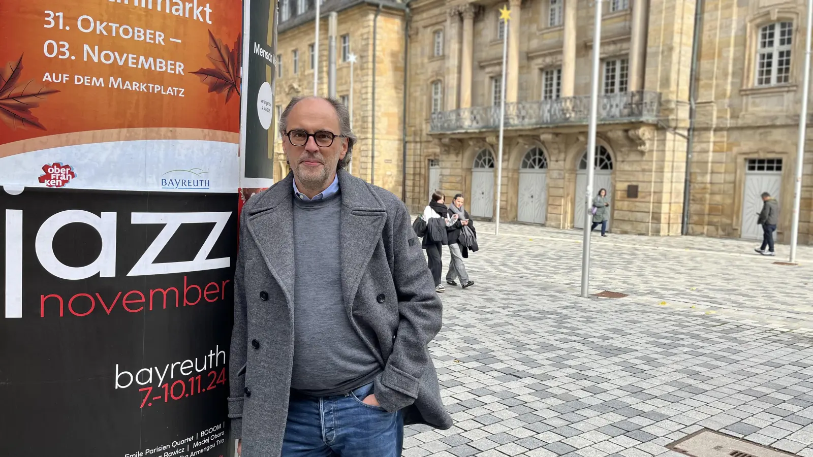 Kaspar Schlösser freut sich auf die 17. Ausgabe des Jazz-Novembers in Bayreuth. (Foto: Veronika Schlösser)