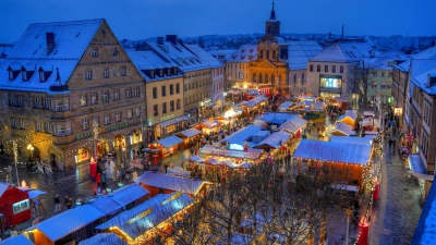 So sah der Christkindlesmarkt im vergangenen Jahr aus. Dieses Jahr soll es Neuerungen geben.  (Foto: Dörfler (Archivbild) )