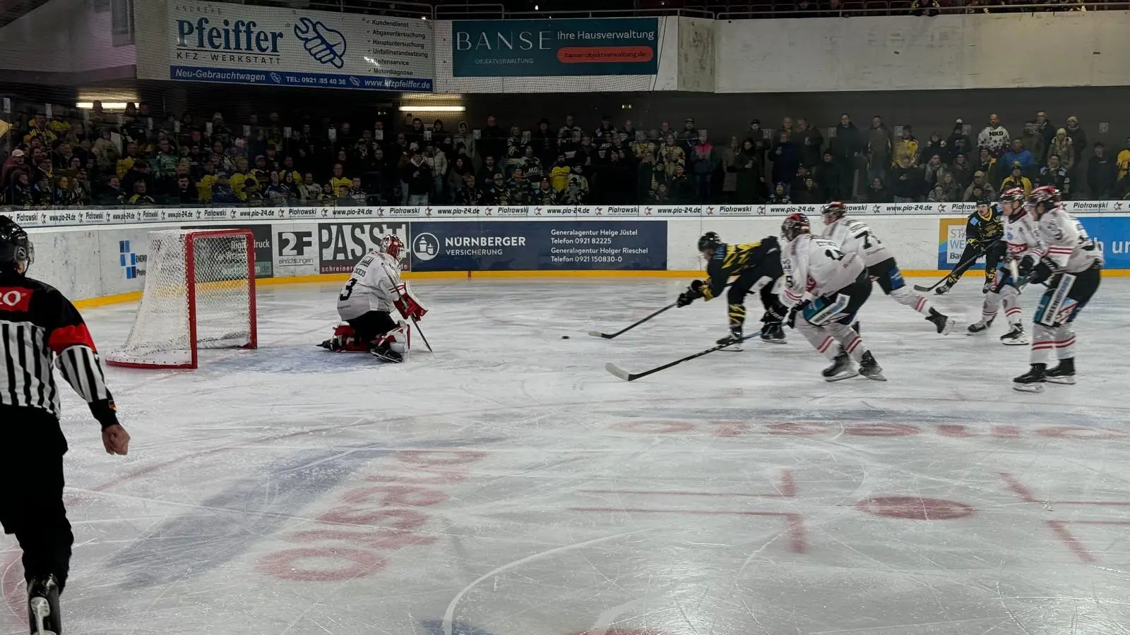 Mit 2:5 unterlagen die onesto Tigers den Memmingen Indians. (Foto: sd)