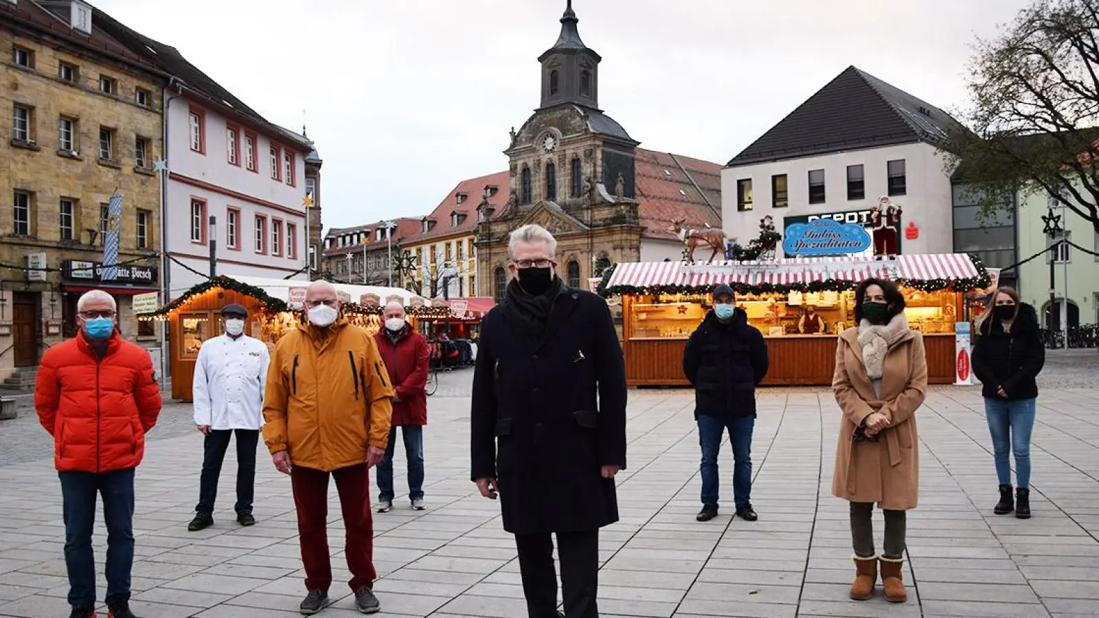 Nachrichten Bayreuth: Christkindlesmarkt Light 2020 (Foto: Jessica Mohr)