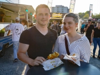 Ein kulinarisches Highlight: Das Food Truck Festival auf dem Bayreuther Volksfestplatz.  (Foto: sd)