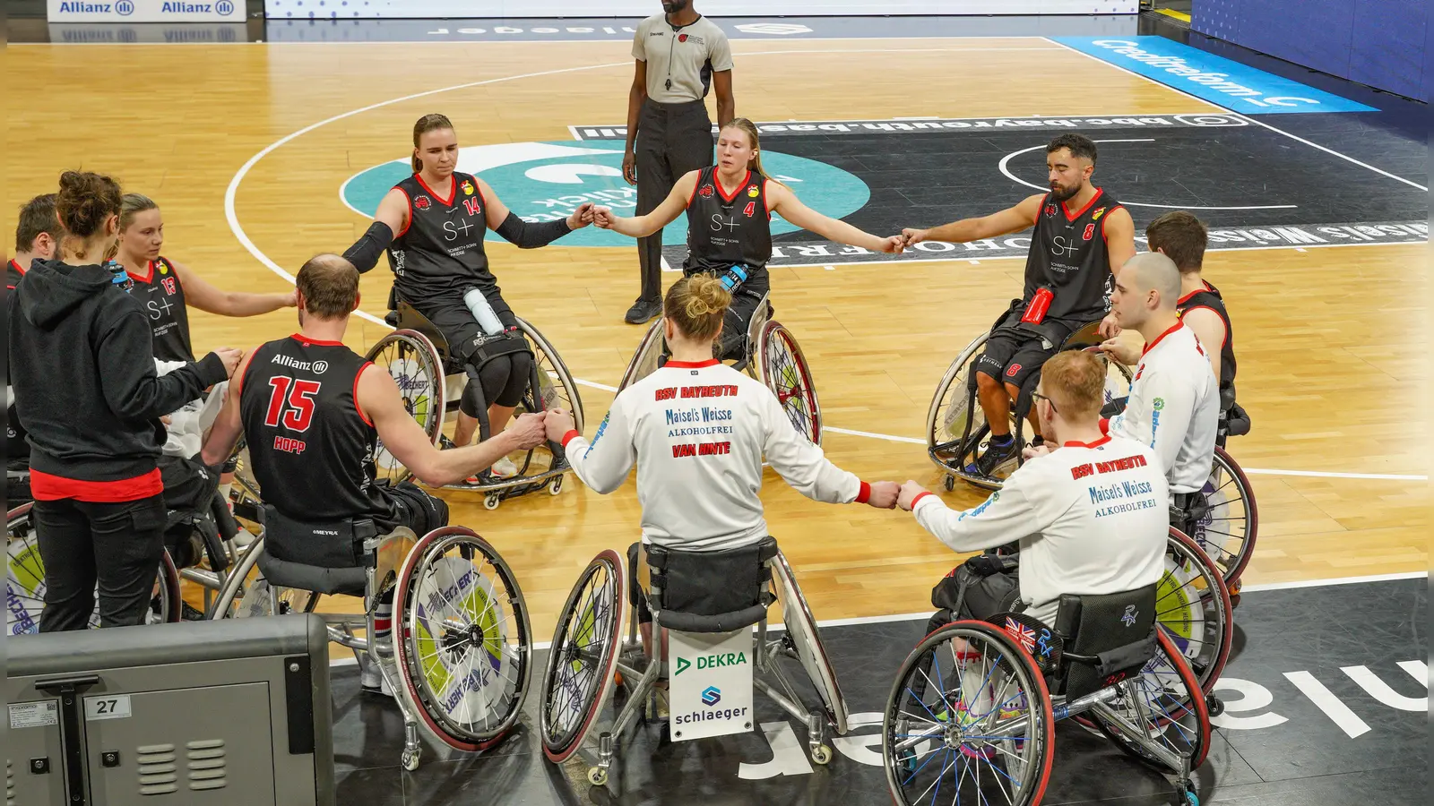 Das Rollstuhl-Basketballteam des RSV gab auch in Hannover wieder bis zum Schluss alles. (Foto: Archiv/sd)