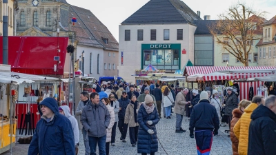 Am vergangenen Samstag und Sonntag fand in Bayreuth der traditionelle Lichtmessmarkt statt.  (Foto: sd)