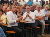 Der Bayerische Ministerpräsident Markus Söder war Ehrengast beim Frühschoppen auf der Kreuzer Kerwa.  (Foto: sd)