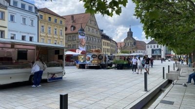 Der Viktualienmarkt in der kommenden Woche wird verschoben.  (Foto: red )