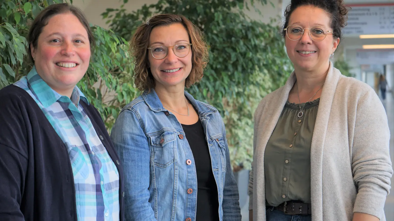 Tanja Neugebauer-Galsterer, Tina Weber und Manuela Pausch (v.l.) sind Teil <br>des Stilteams der Klinikum Bayreuth GmbH (Foto: Klinikum Bayreuth GmbH)