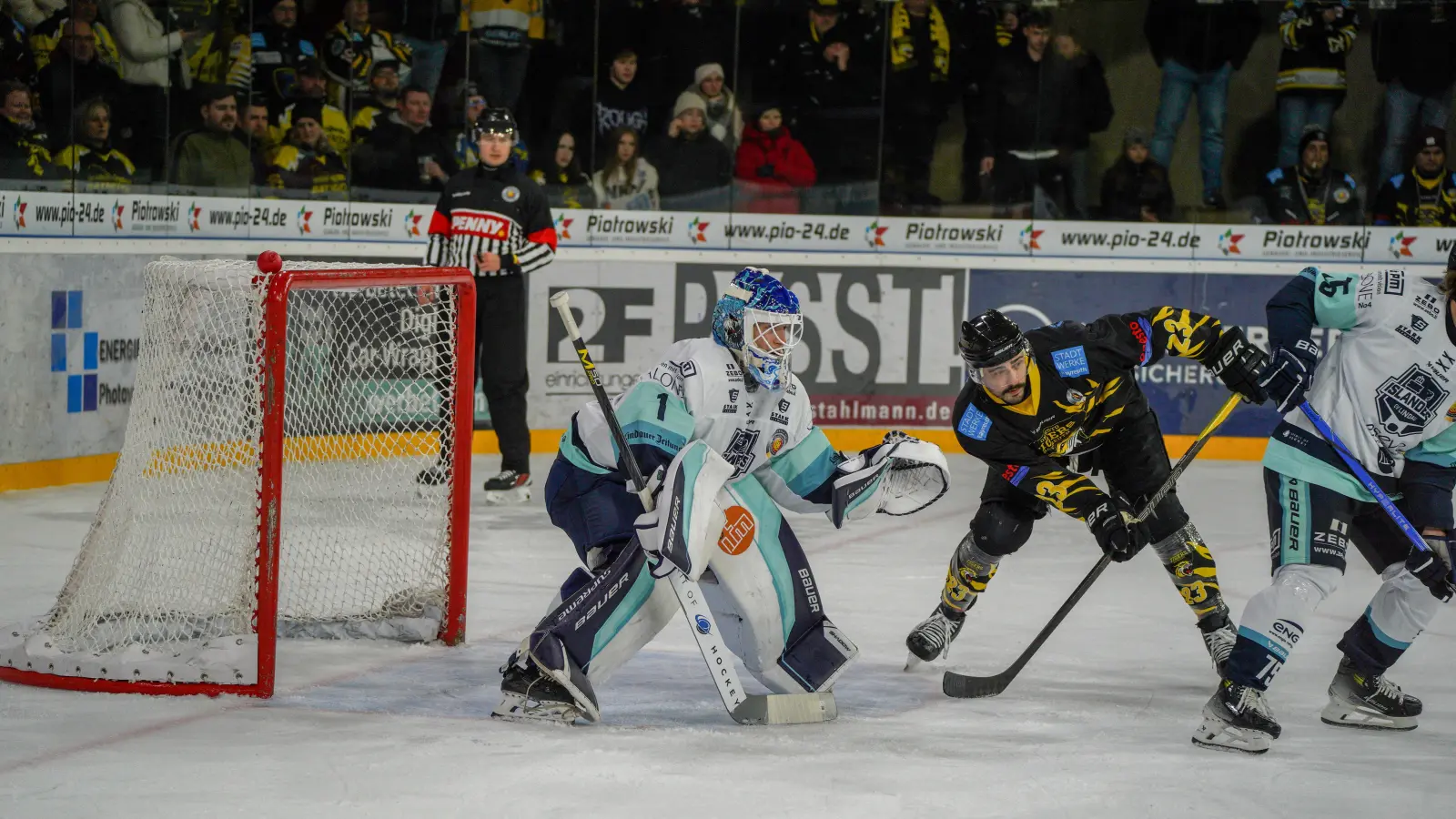 Onesto Tigers Bayreuth - EV Lindau Islanders 01 (Foto: sd)