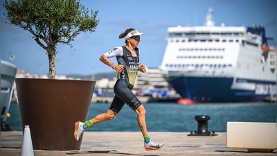 Anne Haug erreichte beim T100-Triathlon auf Ibiza den sechsten Platz. (Foto: T100 I Anne Haug Management Frank Übelhack, Foto: Bartlomiej Zborowski)