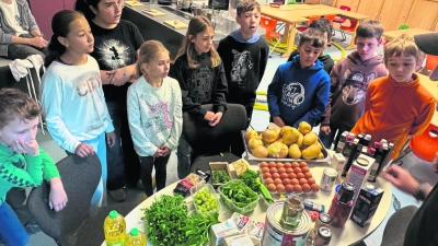 Healthy cooking with Kids in St. Georgen.  (Foto: red )