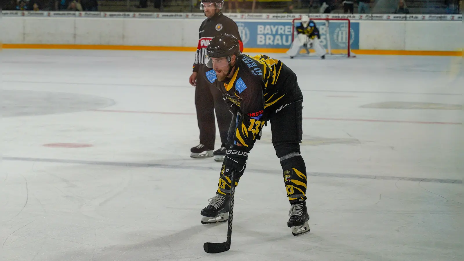 Die Abwehr der onesto Tigers um Michal Spacek (Bild) hatte ab dem zweiten Drittel in Bietigheim große Probleme. (Foto: Archiv/sd)