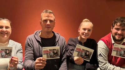 Verena Hatzel, Markus Riedel, Sophie Beland und Jonas Mrutzek (von links) bilden das neue Vorstandsteam der Junioren des Handwerks e.V.  (Foto: privat)