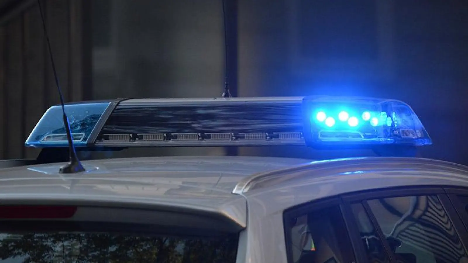 Blaulicht eines Polizeiautos. (Symbolbild: red)