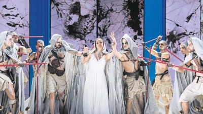 Iphigenia ist bereit, sich für den Sieg über Troja zu opfern. 	 (Foto: Bayreuth Baroque )