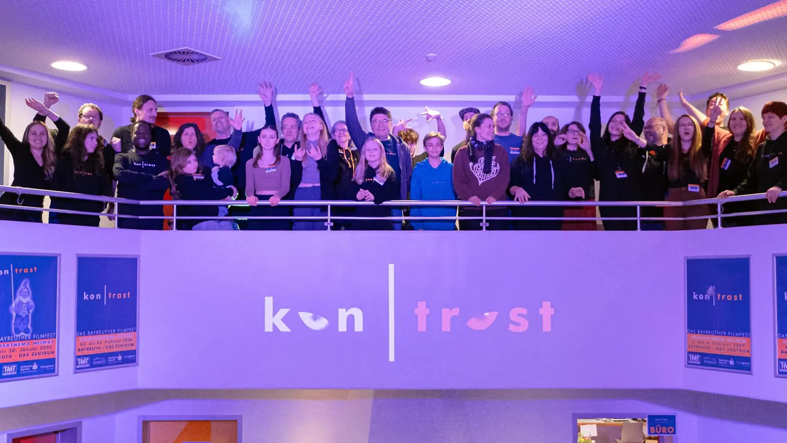 Das Team rund um das Filmfestival Kontrast.  (Foto: red )