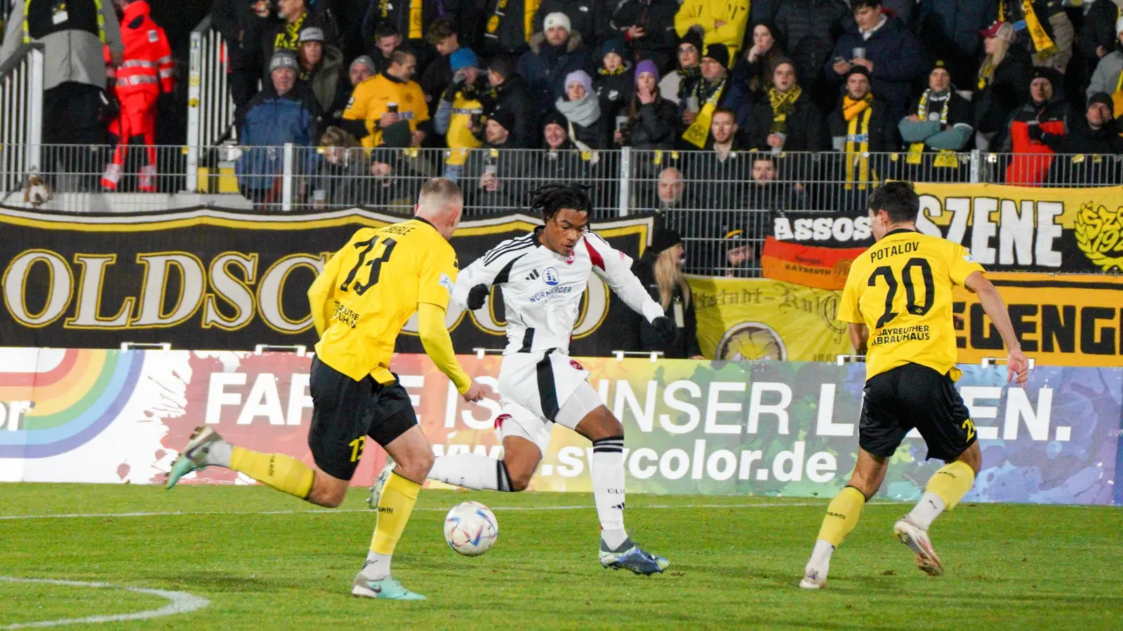 SpVgg Bayreuth - 1. FC Nürnberg II 01 (Foto: sd)