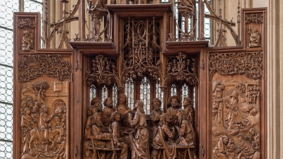 Der Heilig-Blut-Altar, Rothenburg ob der Tauber, 1501/1505 (Foto: https://commons.wikimedia.org/w/index.php?curid=51093416)